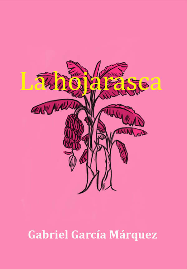 Cubierta o portada para una edición de La Hojarasca