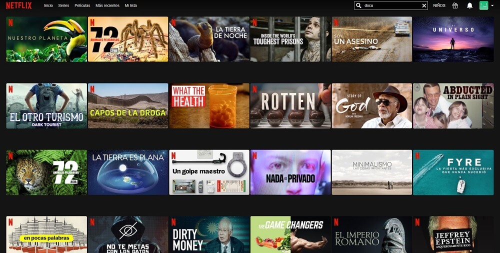 Documentales de Netflix, ficcionalidad y simulacro