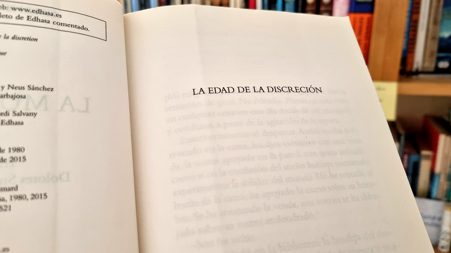 La edad de la discreción, un relato existencial sobre volverse vieja - Lectura Abierta La edad de la discreción, un relato existencial sobre volverse vieja - Lectura Abierta